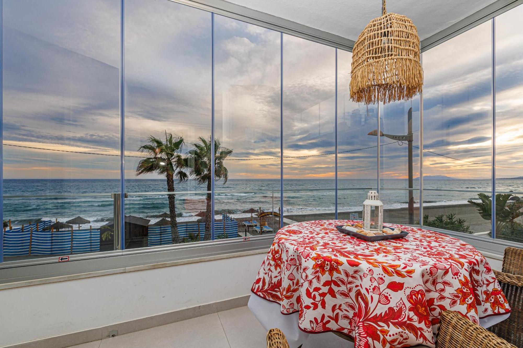 Laguna Beach Wohnung Mit Freiem Meerblick Torrox Buitenkant foto
