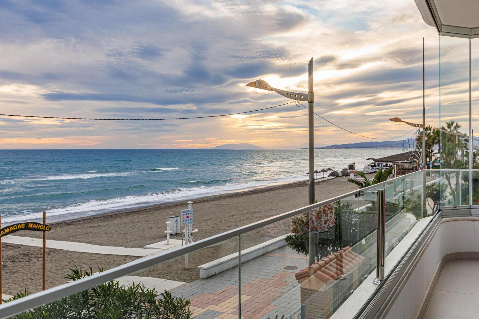 Laguna Beach Wohnung Mit Freiem Meerblick Torrox Buitenkant foto