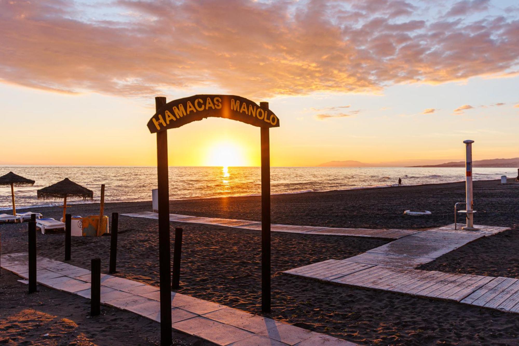 Laguna Beach Wohnung Mit Freiem Meerblick Torrox Buitenkant foto